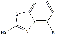 4-bromo-2-mercaptobenzothiazole Structure