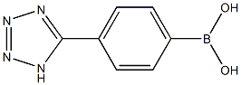 4-(tetrazol-5-yl)phenylboronic acid Structure