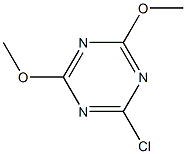 2-CHLORO-4:6-DIMETHOXY-1:3:5-TRIAZINE -98% Structure