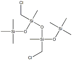 3,5-BIS(CHLOROMETHYL)OCTAMETHYLTETRASILOXANE 95% Structure
