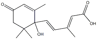 ()-TRANS,TRANS-ABSCISIC ACID 98% (HPLC) 구조식 이미지