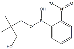 2-NITROPHENYLBORONIC ACID NEOPENTYLGLYCOL ESTER Structure