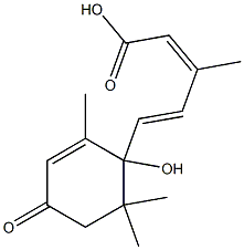 ()-CIS,TRANS-ABSCISIC ACID 98% (HPLC) Structure