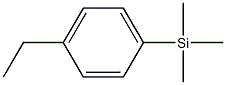 1-(TRIMETHYLSILYL)-4-ETHYLBENZENE 96% Structure