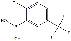 2-CHLORO-5-(TRIFLUOROMETHYL)PHENYLBORONIC ACID ,98% Structure