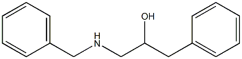 1-Benzylamino-3-phenyl-propan-2-ol 구조식 이미지