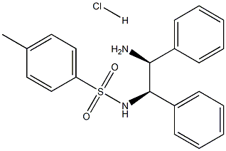 (1R,2S)-1,2-DIPHENYL-N1-TOSYLETHANE-1,2-DIAMINE HYDROCHLORIDE 구조식 이미지