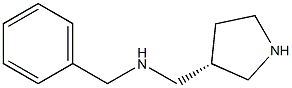 (R)-3-(N-BENZYL-AMINOMETHYL) PYRROLIDINE 구조식 이미지