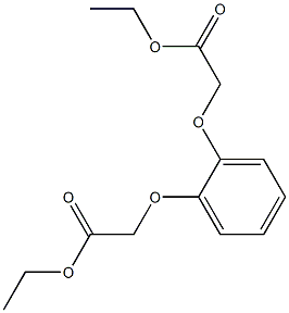 o-phenylenedioxydi-acetic acid diethyl ester 구조식 이미지