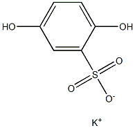 2,5-Dihydroxybenzenesulfonic Acid Potassium Structure