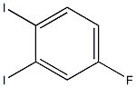 1-FLUORO-3,4-DIIODOBENZENE 구조식 이미지