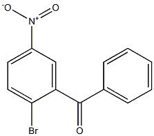 (2-bromo-5-nitrophenyl)(phenyl)methanone Structure