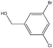 (3-bromo-5-chlorophenyl)methanol Structure