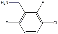 (3-chloro-2,6-difluorophenyl)methanamine 구조식 이미지