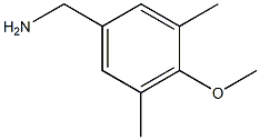 (4-methoxy-3,5-dimethylphenyl)methanamine 구조식 이미지