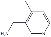 (4-methylpyridin-3-yl)methanamine 구조식 이미지
