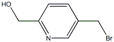 (5-(bromomethyl)pyridin-2-yl)methanol Structure