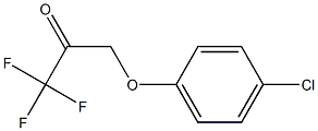 3-(4-chlorophenoxy)-1,1,1-trifluoropropan-2-one 구조식 이미지