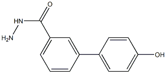 3-(4-hydroxyphenyl)benzohydrazide Structure