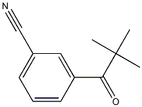 3-(pivaloyl)benzonitrile 구조식 이미지