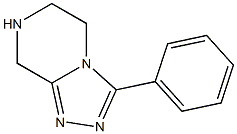 3-phenyl-5,6,7,8-tetrahydro-[1,2,4]triazolo[4,3-a]pyrazine Structure