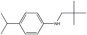 4-isopropyl-N-neopentylbenzenamine 구조식 이미지