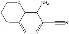 5-amino-2,3-dihydrobenzo[b][1,4]dioxine-6-carbonitrile 구조식 이미지