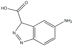 5-amino-3H-indazole-3-carboxylic acid Structure