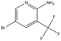 5-bromo-3-(trifluoromethyl)pyridin-2-amine Structure