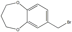7-(bromomethyl)-3,4-dihydro-2h-benzo[b][1,4]dioxepine Structure