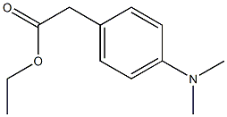 ethyl 2-(4-(dimethylamino)phenyl)acetate Structure