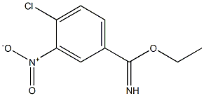 ethyl 4-chloro-3-nitrobenzoimidate Structure