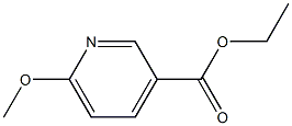 ethyl 6-methoxypyridine-3-carboxylate Structure