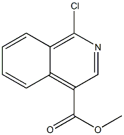 methyl 1-chloroisoquinoline-4-carboxylate Structure