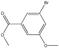 methyl 3-bromo-5-methoxybenzoate Structure