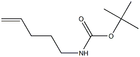 tert-butyl pent-4-enylcarbamate Structure