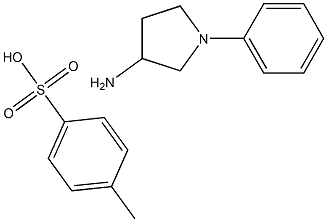 1-phenylpyrrolidin-3-amine 4-methylbenzenesulfonate Structure