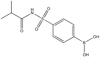 4-(Isobutyrylsulphamoyl)benzeneboronic acid Structure