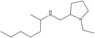 [(1-ethylpyrrolidin-2-yl)methyl](heptan-2-yl)amine 구조식 이미지