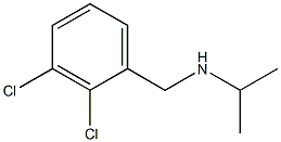 [(2,3-dichlorophenyl)methyl](propan-2-yl)amine Structure