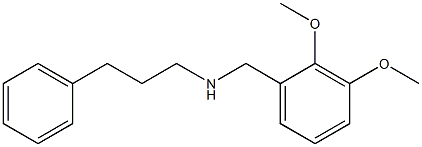 [(2,3-dimethoxyphenyl)methyl](3-phenylpropyl)amine Structure