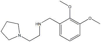 [(2,3-dimethoxyphenyl)methyl][2-(pyrrolidin-1-yl)ethyl]amine 구조식 이미지
