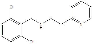 [(2,6-dichlorophenyl)methyl][2-(pyridin-2-yl)ethyl]amine Structure