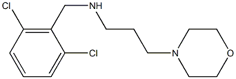 [(2,6-dichlorophenyl)methyl][3-(morpholin-4-yl)propyl]amine 구조식 이미지