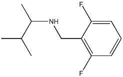 [(2,6-difluorophenyl)methyl](3-methylbutan-2-yl)amine 구조식 이미지