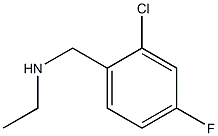 [(2-chloro-4-fluorophenyl)methyl](ethyl)amine Structure