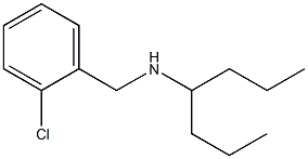 [(2-chlorophenyl)methyl](heptan-4-yl)amine 구조식 이미지