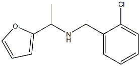 [(2-chlorophenyl)methyl][1-(furan-2-yl)ethyl]amine 구조식 이미지