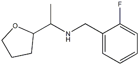 [(2-fluorophenyl)methyl][1-(oxolan-2-yl)ethyl]amine Structure