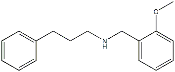 [(2-methoxyphenyl)methyl](3-phenylpropyl)amine Structure